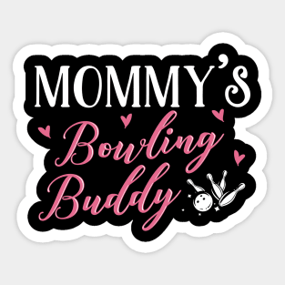 Mommy's Future Bowling Buddy Sticker